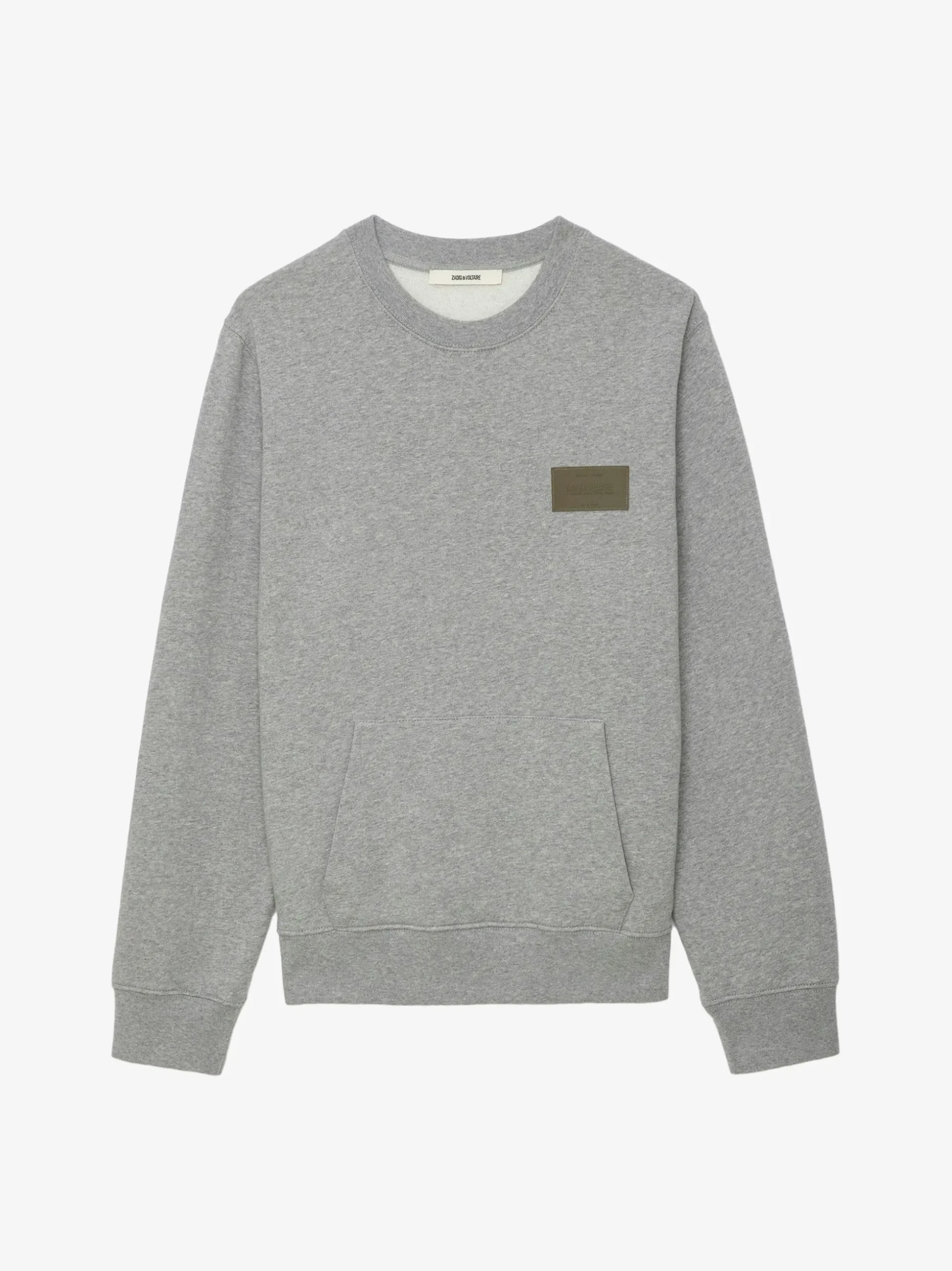 aime_sweatshirt_5.webp Zadig&Voltaire Aime Sweatshirt Gris chine Sale
