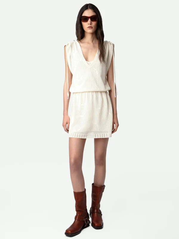 Zadig&Voltaire Alanis Dress Ecru Best