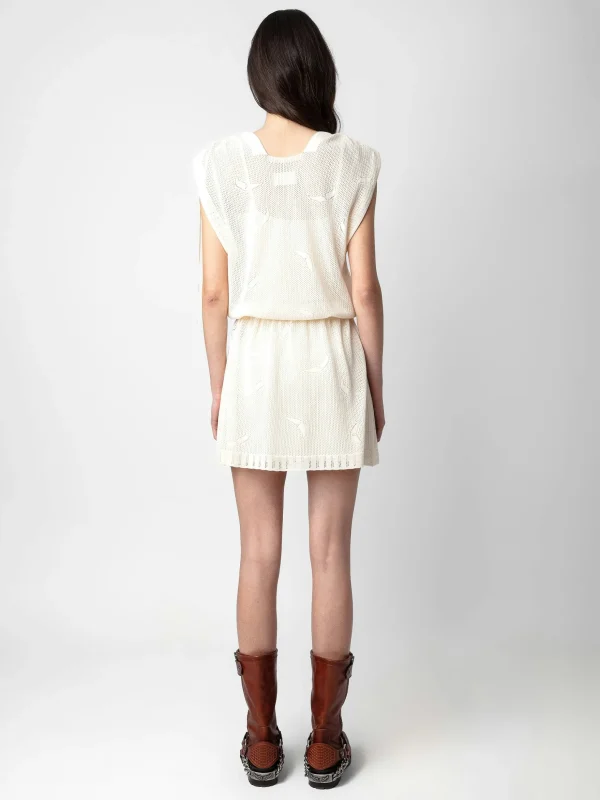 Zadig&Voltaire Alanis Dress Ecru Best