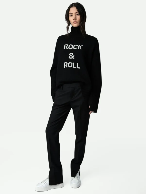 Zadig&Voltaire Alma Rock & Roll Sweater Black Cheap