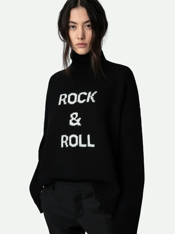 Zadig&Voltaire Alma Rock & Roll Sweater Black Cheap