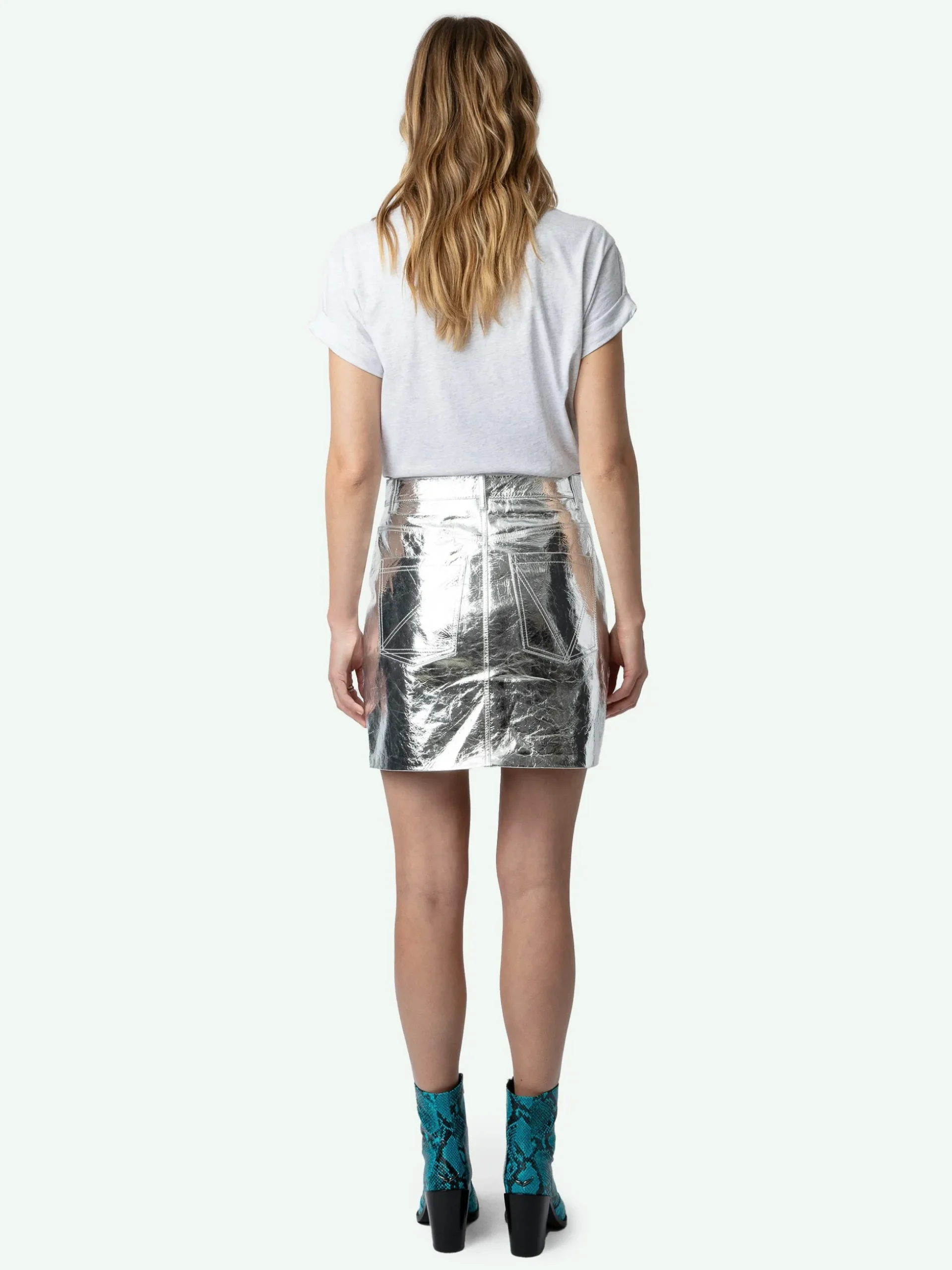 anya_photoprint_tshirt_3.webp Zadig&Voltaire Anya Photoprint T-shirt Gris chine Best