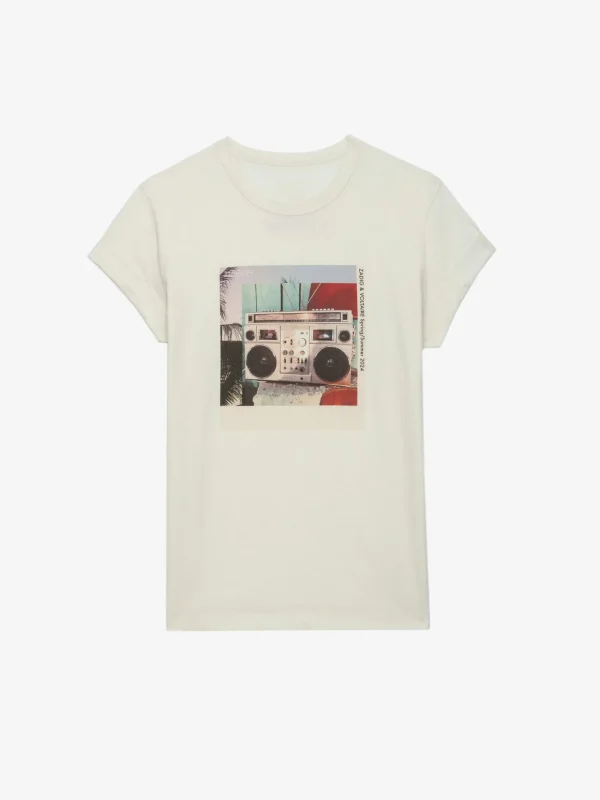 Zadig&Voltaire Anya Photoprint T-shirt Judo Cheap