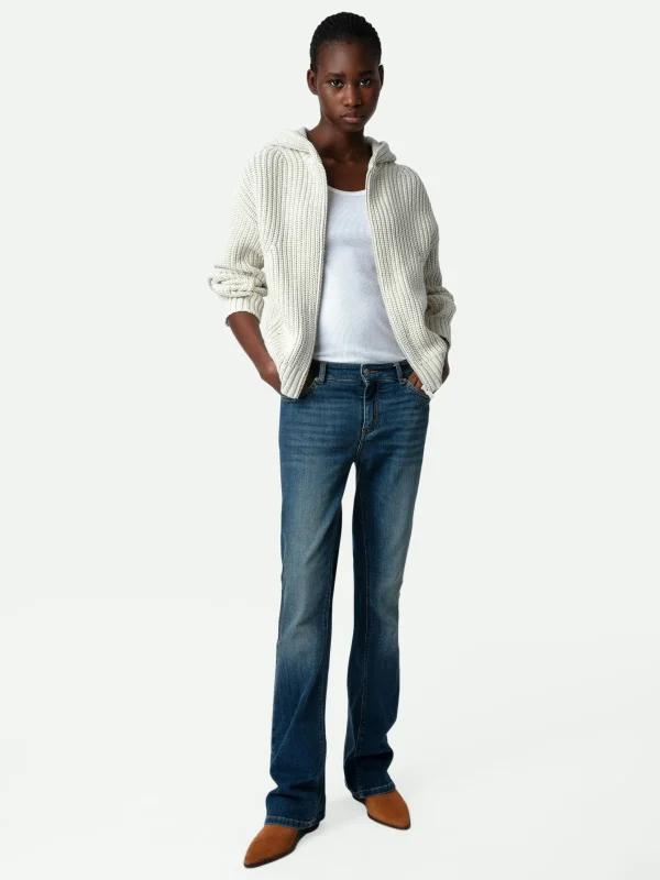 Zadig&Voltaire Anya Rainbow Cardigan Ecru Online