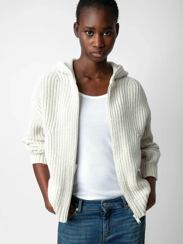 Zadig&Voltaire Anya Rainbow Cardigan Ecru Online