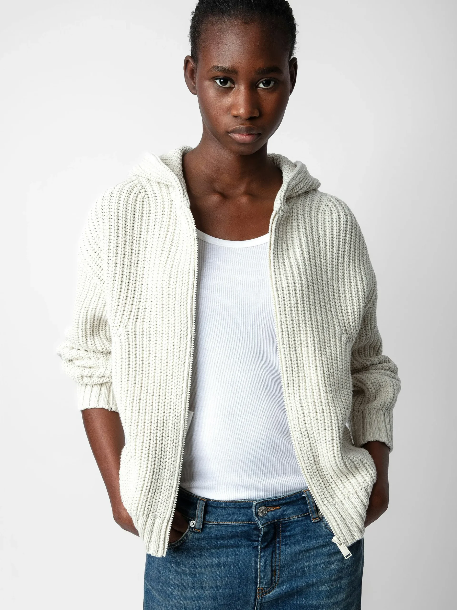 anya_rainbow_cardigan_2.webp Zadig&Voltaire Anya Rainbow Cardigan Ecru Online