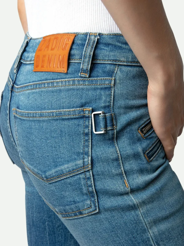 Zadig&Voltaire Ava Jeans Blue Sale