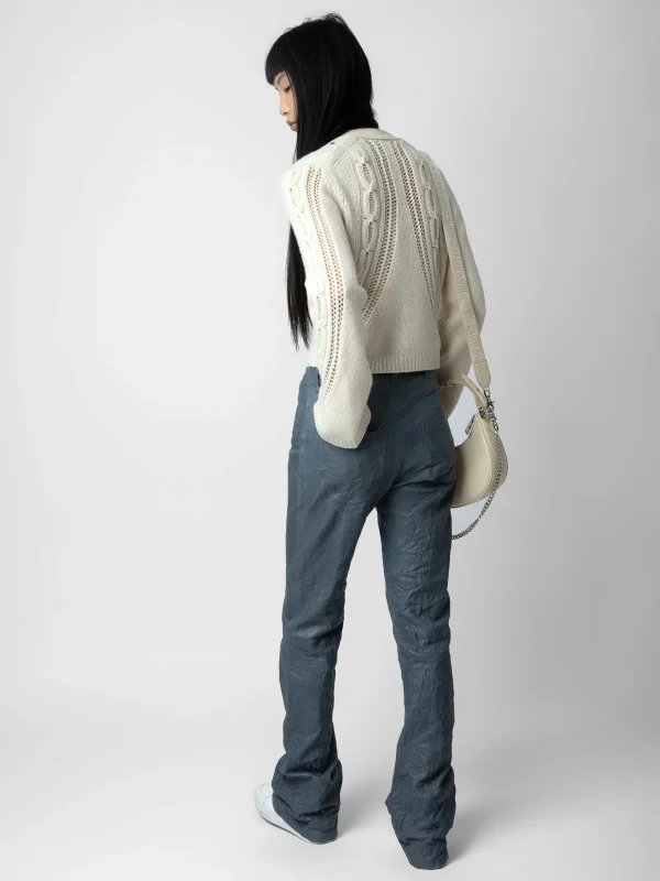 Zadig&Voltaire Barley Cardigan Ecru Fashion