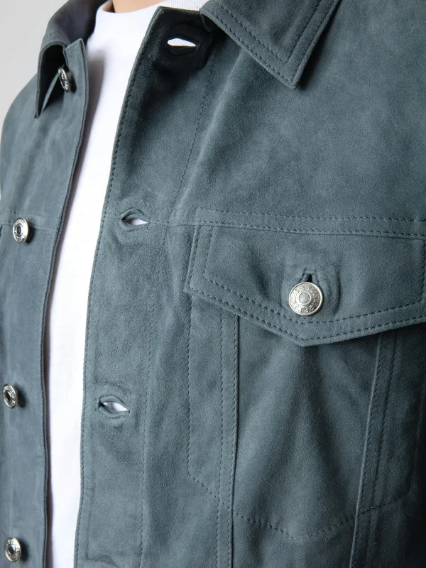 Zadig&Voltaire Base Suede Jacket Uniform Fashion