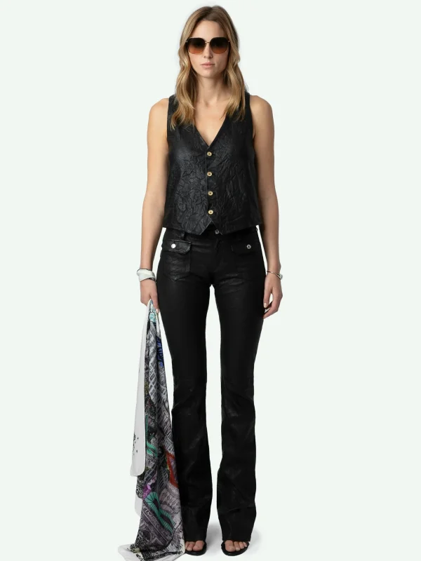 Zadig&Voltaire Blondie 85 Silk Scarf Flash Clearance