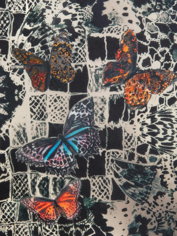 Zadig&Voltaire Blondie Silk Scarf Ink Sale