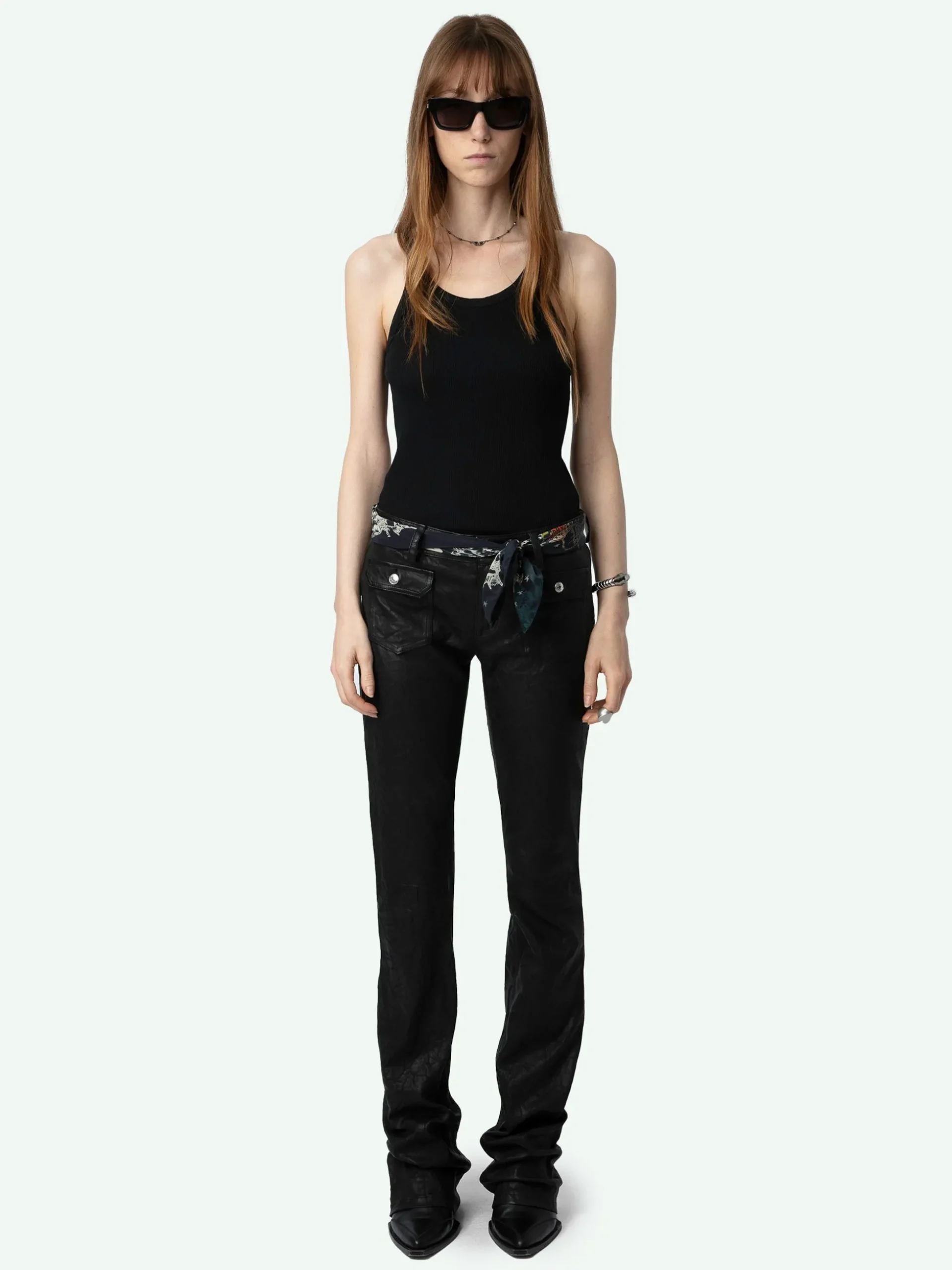 blondie_silk_scarf_5.webp Zadig&Voltaire Blondie Silk Scarf Ink Sale