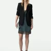 Zadig&Voltaire Calissa Silk Jacquard Dress Nori Cheap