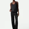 Zadig&Voltaire Carys Satin Top Black Best Sale