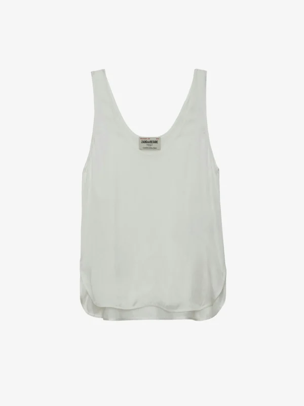 Zadig&Voltaire Carys Satin Top Judo Cheap