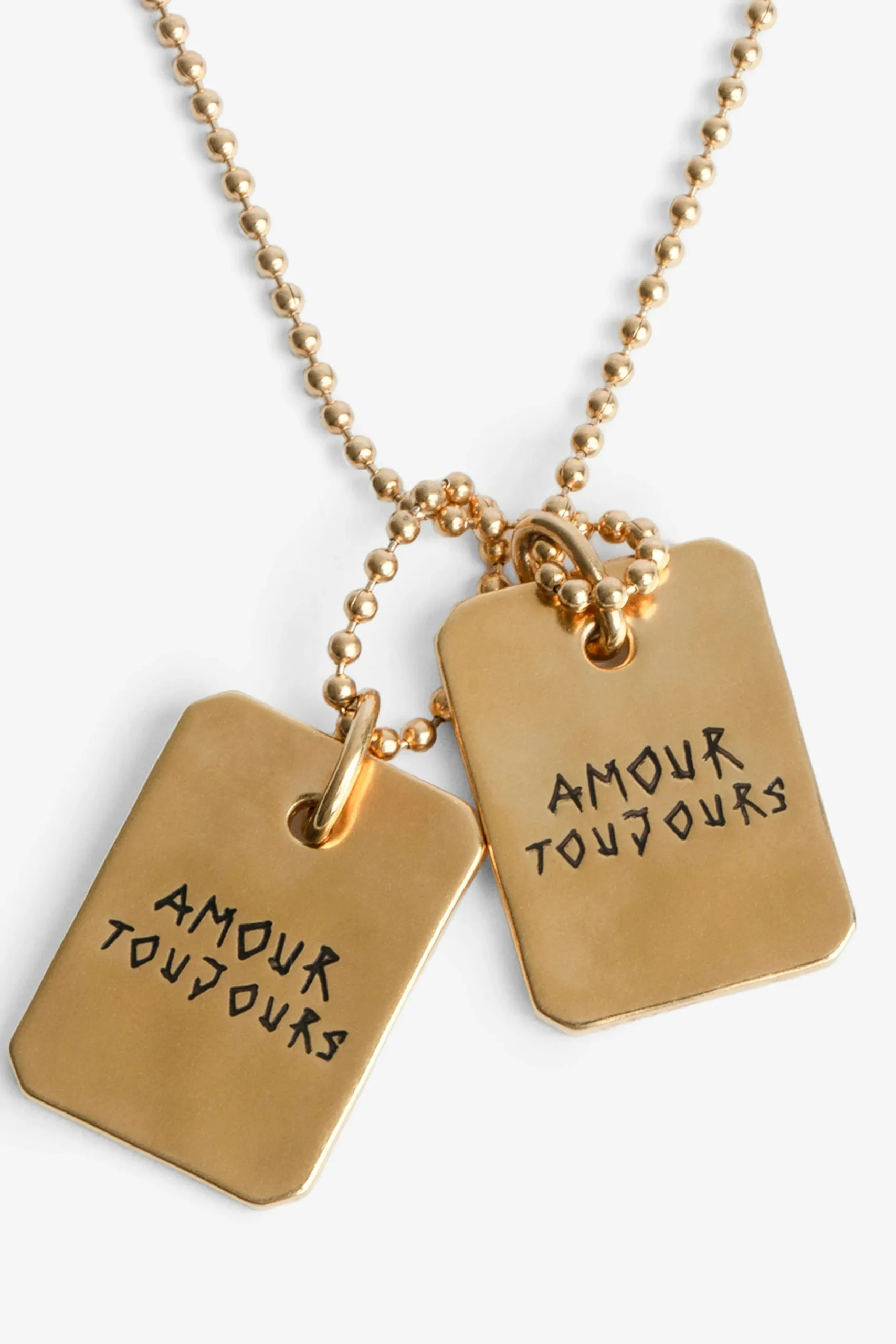 cecilia_necklace_2.webp Zadig&Voltaire Cecilia Necklace Old gold Discount