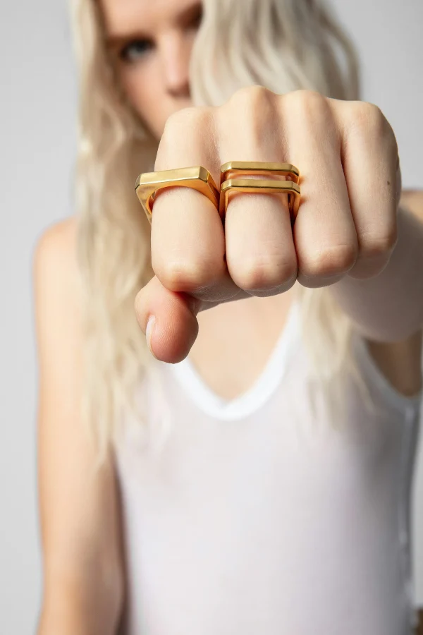 Zadig&Voltaire Cecilia Rings Old gold Outlet
