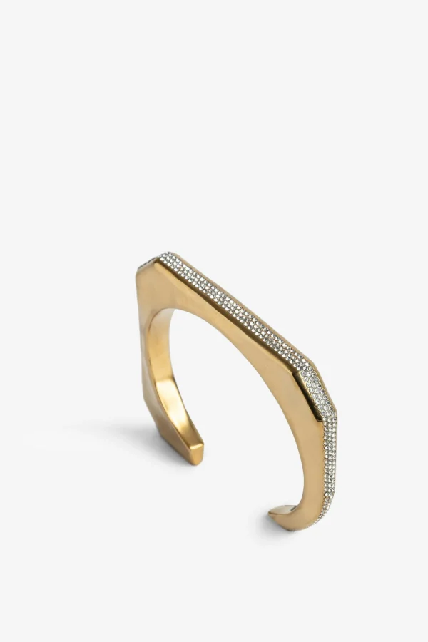 Zadig&Voltaire Cecilia Strass Bracelet Old gold Fashion