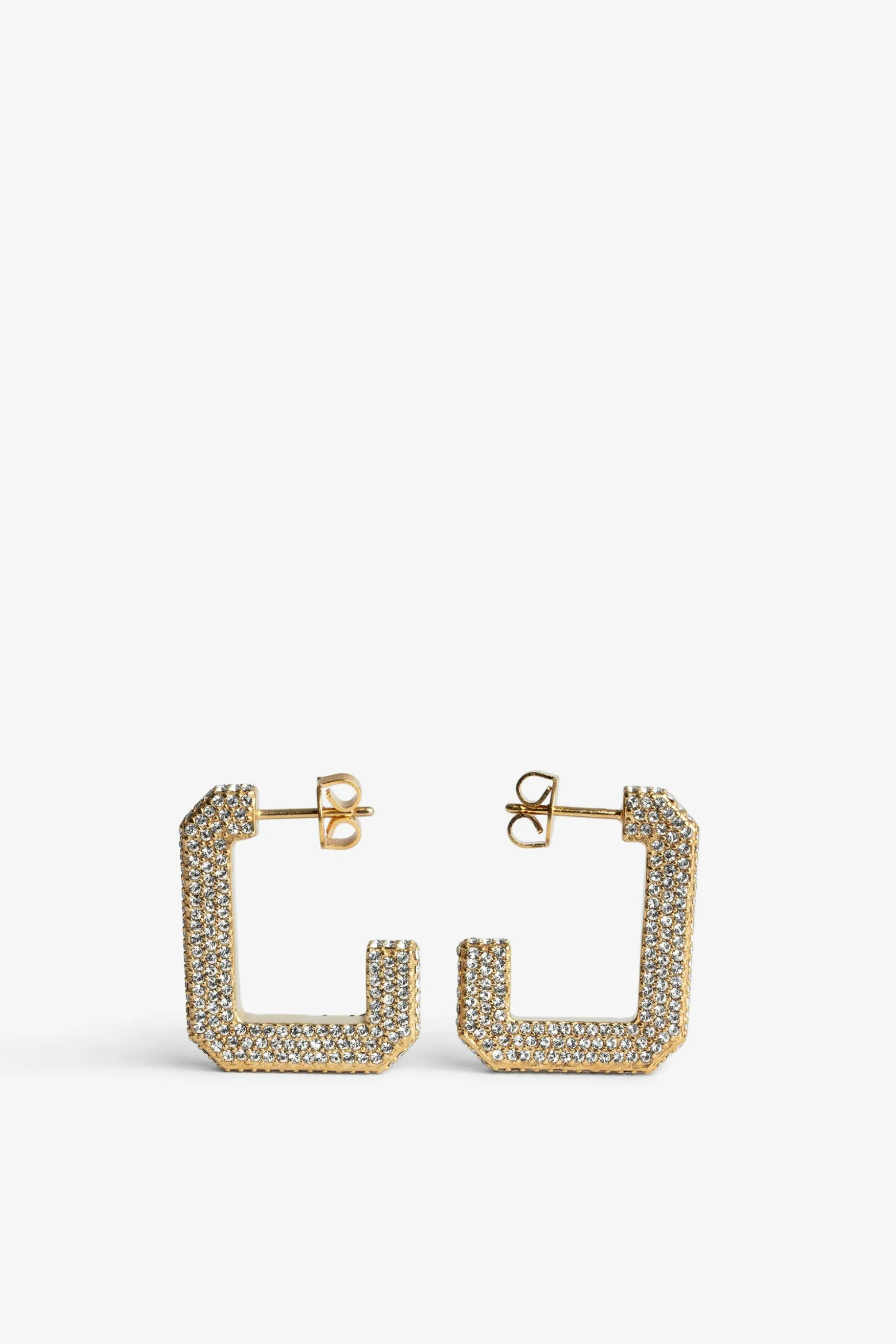 cecilia_strass_earrings_2.webp Zadig&Voltaire Cecilia Strass Earrings Old gold Cheap
