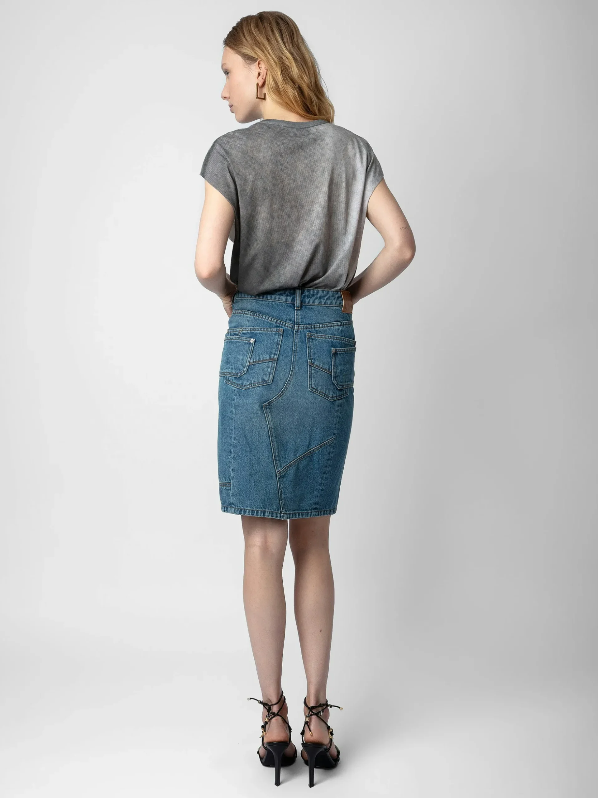 cecilia_tshirt_1.webp Zadig&Voltaire Cecilia T-shirt Carbone Cheap
