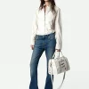 Zadig&Voltaire Chic Crinkled Leather Shirt Judo Shop