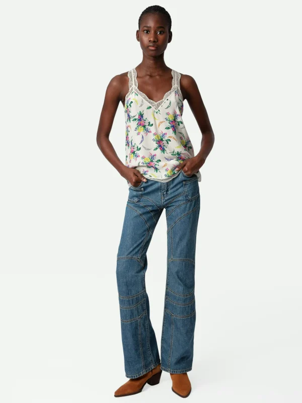 Zadig&Voltaire Chou Camisole Mastic Best Sale