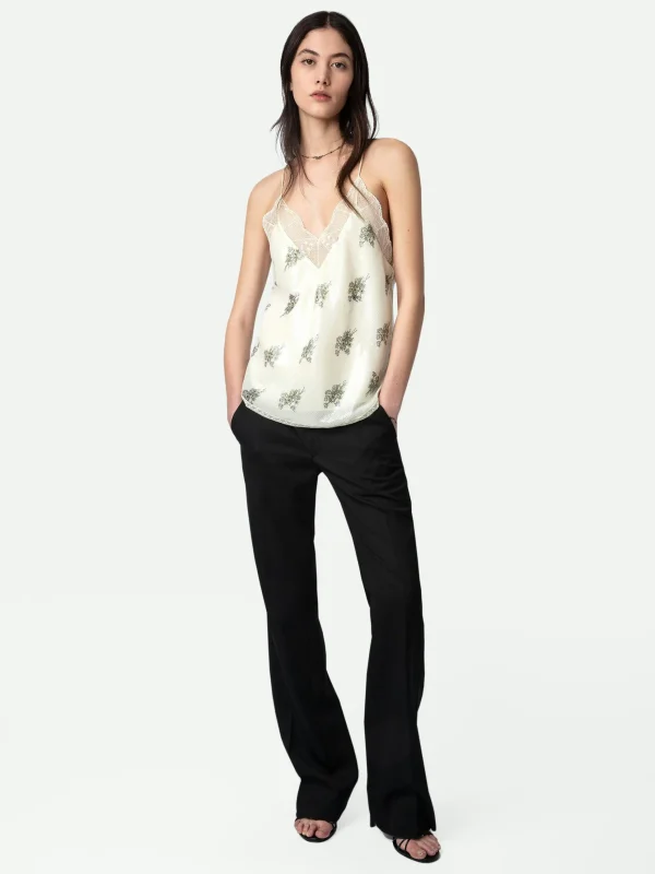 Zadig&Voltaire Christy Camisole Mastic Cheap