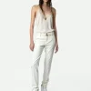 Zadig&Voltaire Christy Silk Camisole Ecru Online