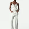 Zadig&Voltaire Christy Silk Camisole Mastic Cheap