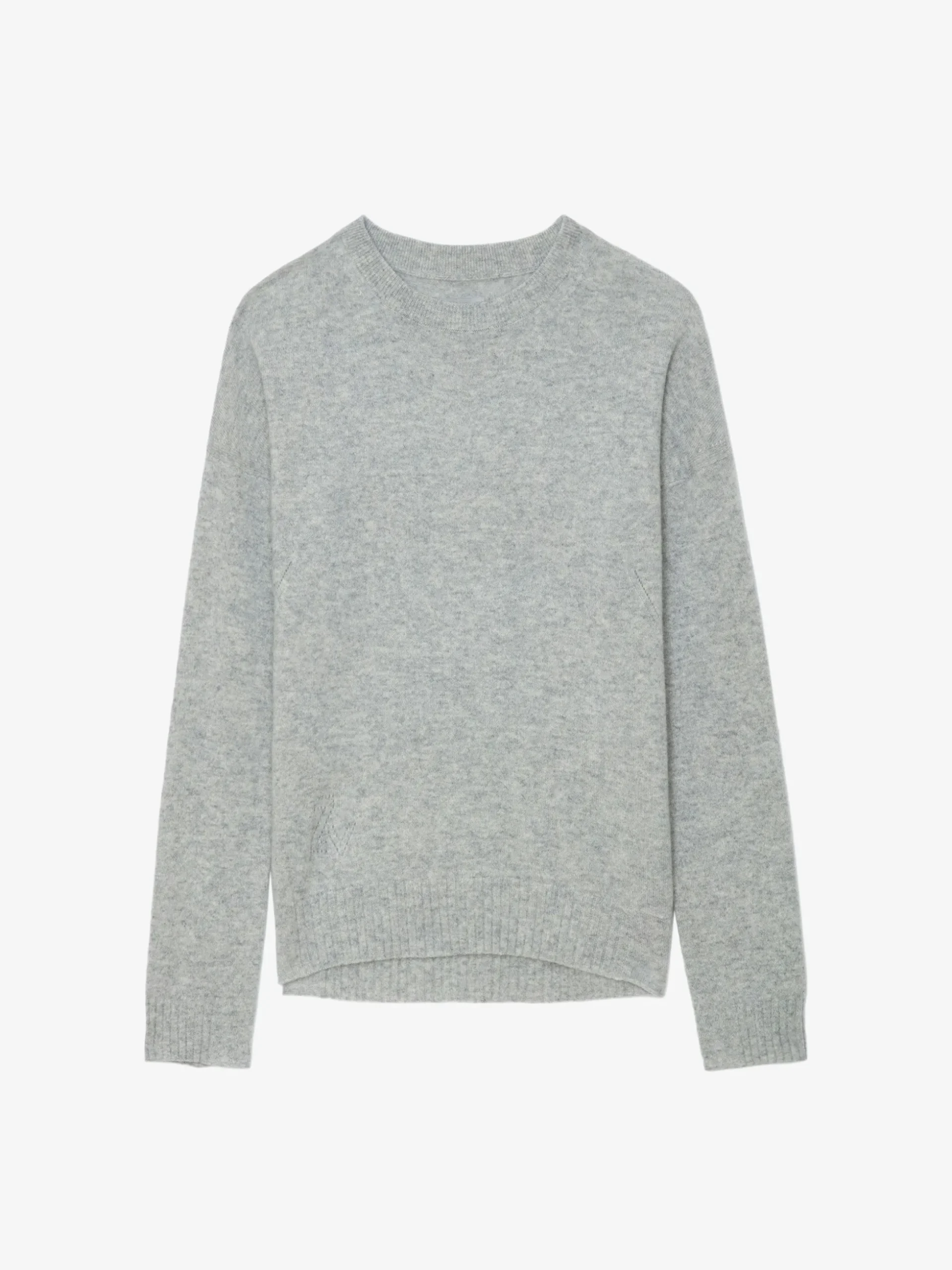 cici_patch_cashmere_sweater_5-1.webp Zadig&Voltaire Cici Patch Cashmere Sweater Gris chine clair Cheap