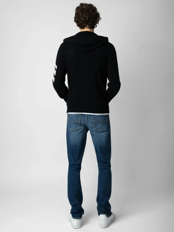 Zadig&Voltaire Clash Arrow Cashmere Cardigan Black Best Sale