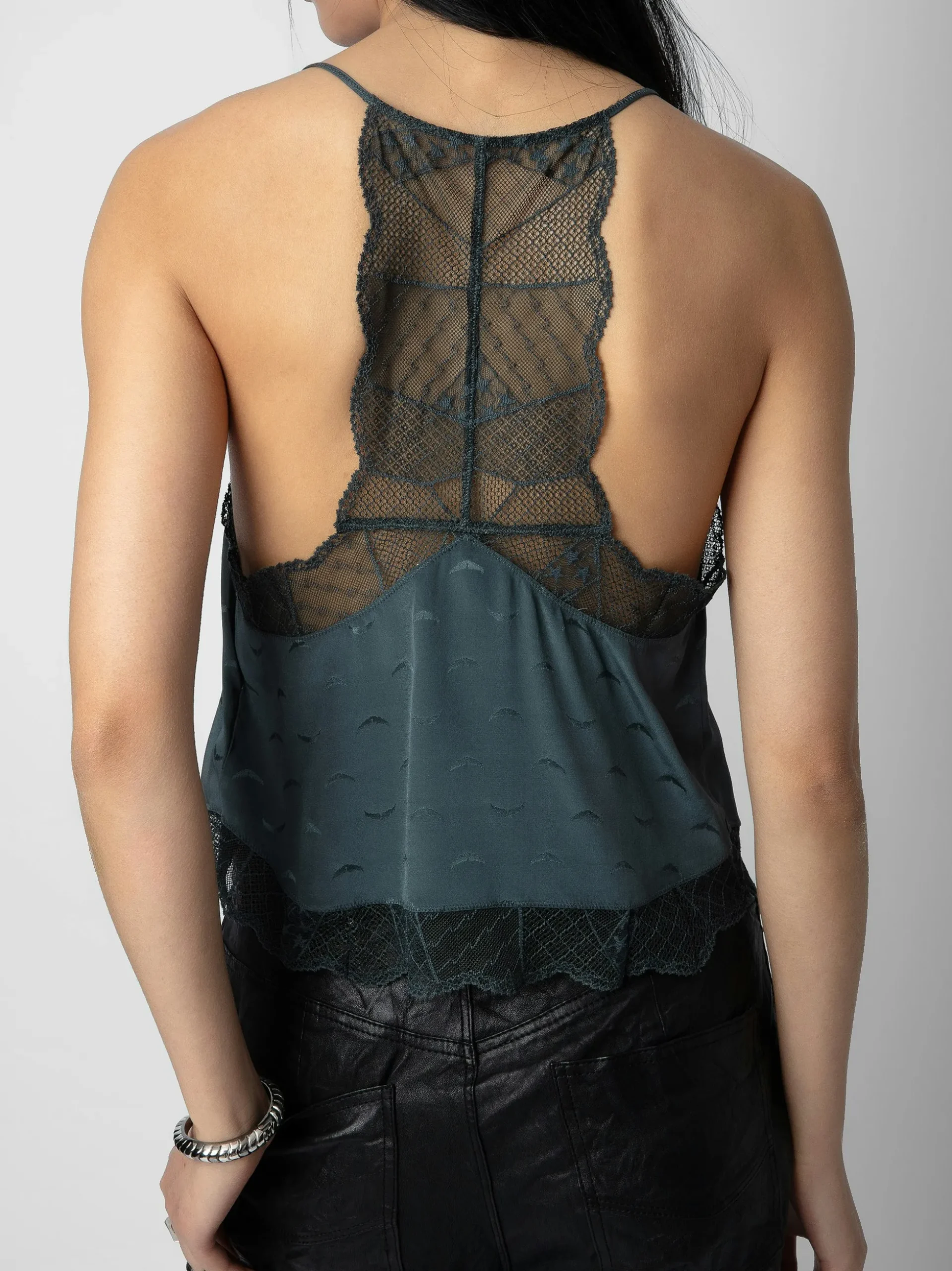 claudy_silk_jacquard_camisole_1.webp Zadig&Voltaire Claudy Silk Jacquard Camisole Nori Fashion
