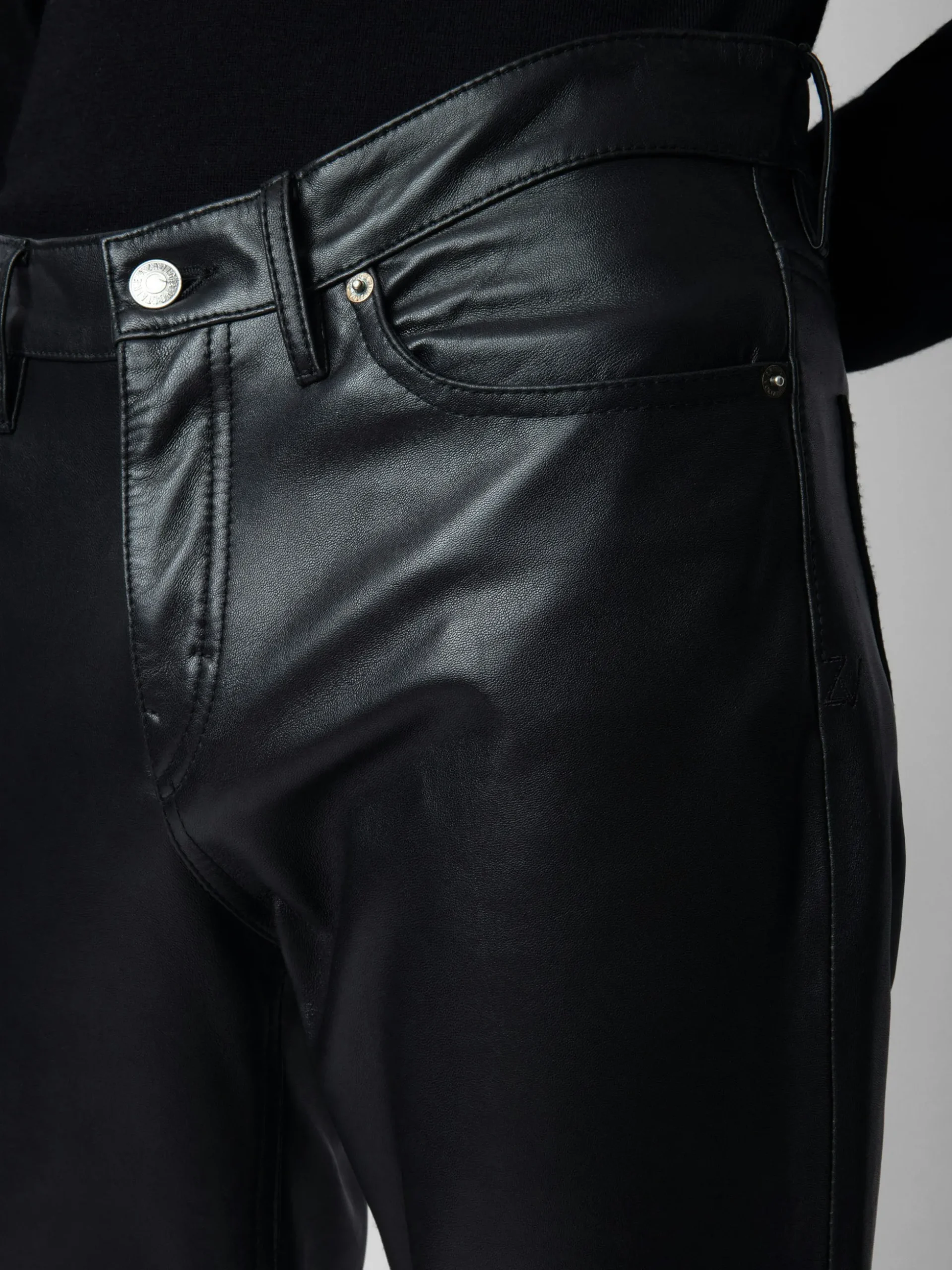 david_leather_pants_4.webp Zadig&Voltaire David Leather Pants Black Fashion