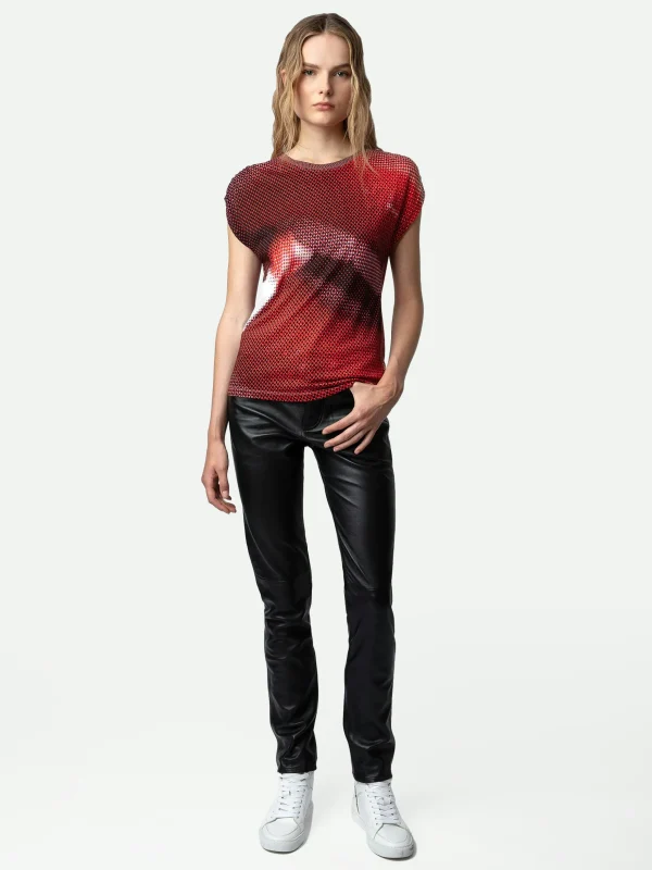 Zadig&Voltaire David Leather Pants Black Fashion