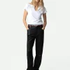 Zadig&Voltaire Diamanté Henley Top White Online