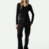 Zadig&Voltaire Diamanté Henley Top Black Store