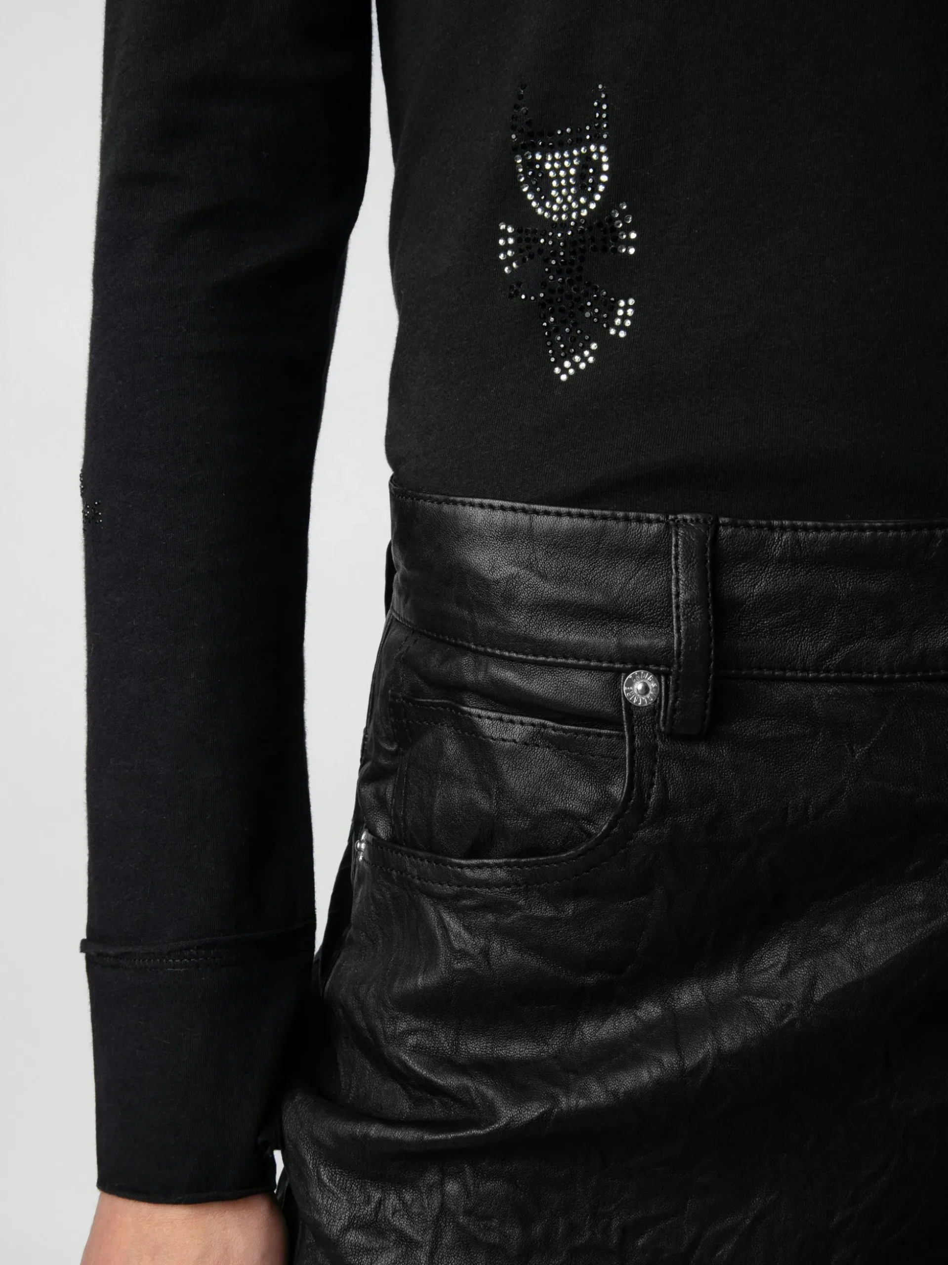 diamant_henley_top_2.webp Zadig&Voltaire Diamanté Henley Top Black Store