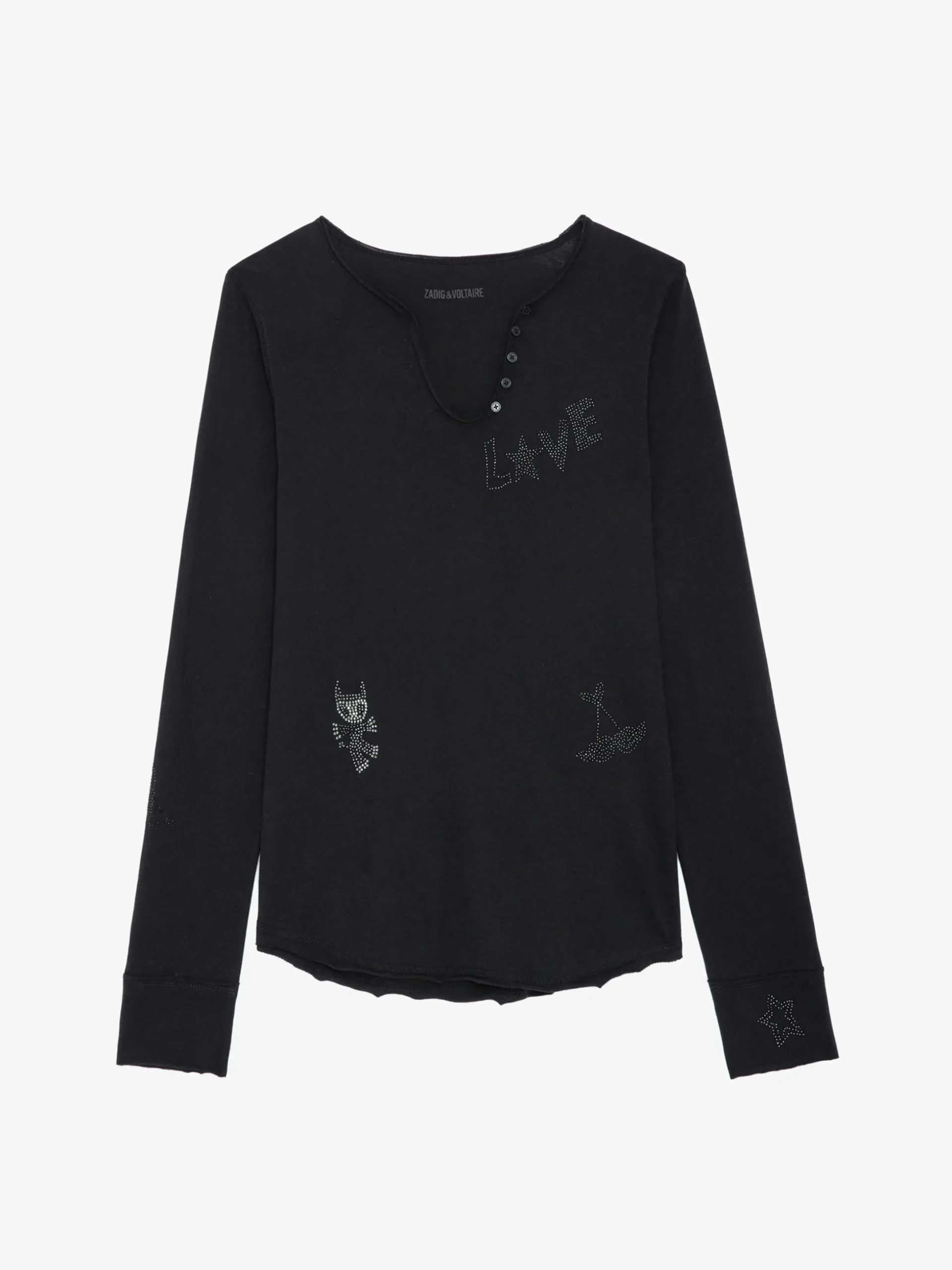 diamant_henley_top_4.webp Zadig&Voltaire Diamanté Henley Top Black Store