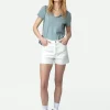 Zadig&Voltaire Diamanté Henley T-shirt Glacier Store