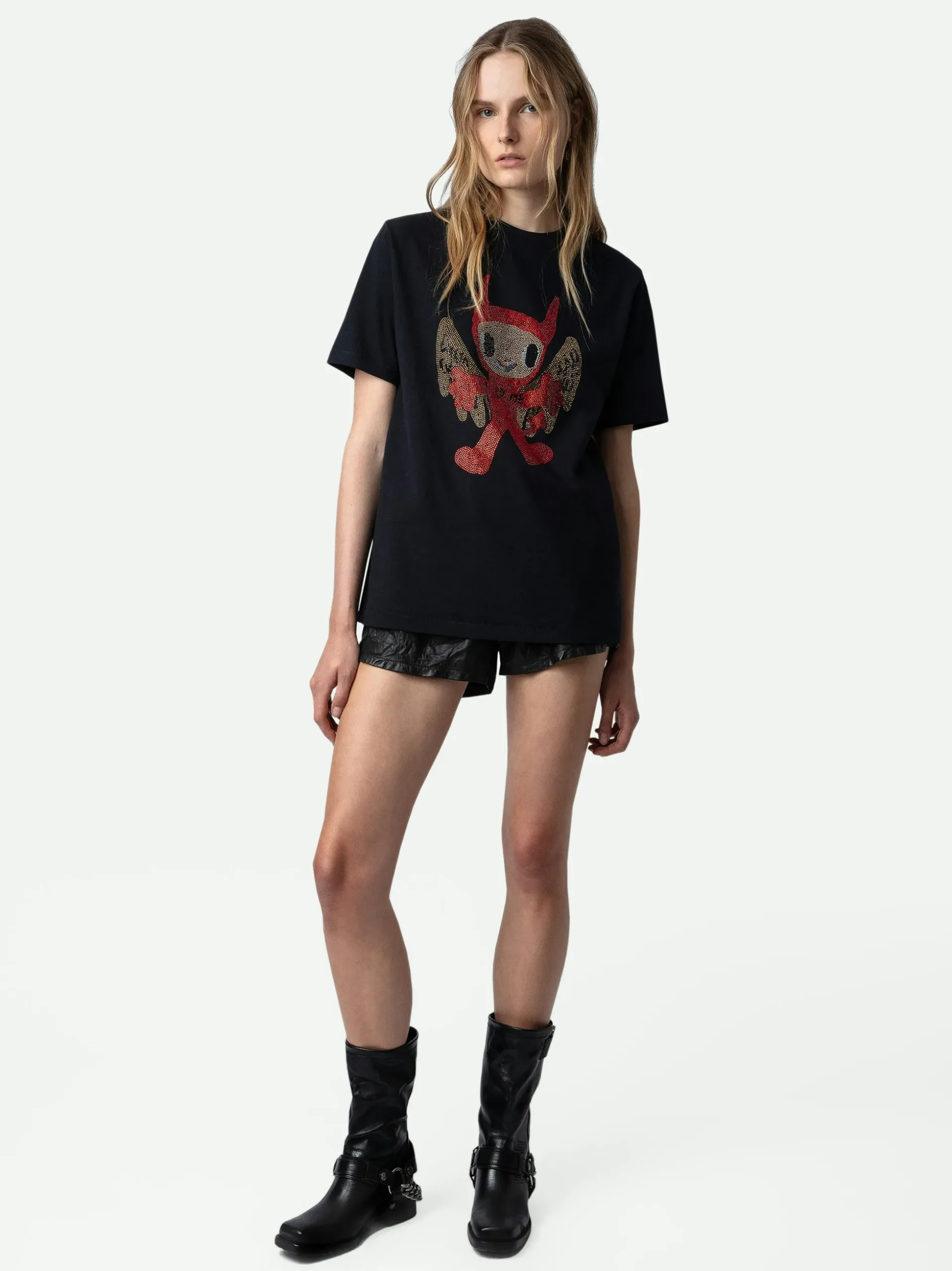 edwin_devil_diamant_tshirt_0.webp Zadig&Voltaire Edwin Devil Diamanté T-shirt Black Best