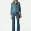 Zadig&Voltaire Elvira Jeans Light blue Clearance