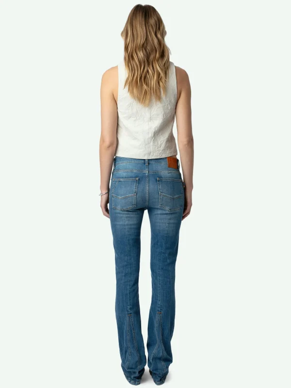 Zadig&Voltaire Emilie Crinkled Leather Vest Judo Online
