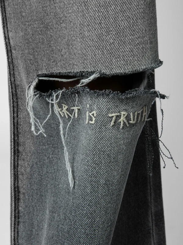 Zadig&Voltaire Evy Jeans Grey Best Sale