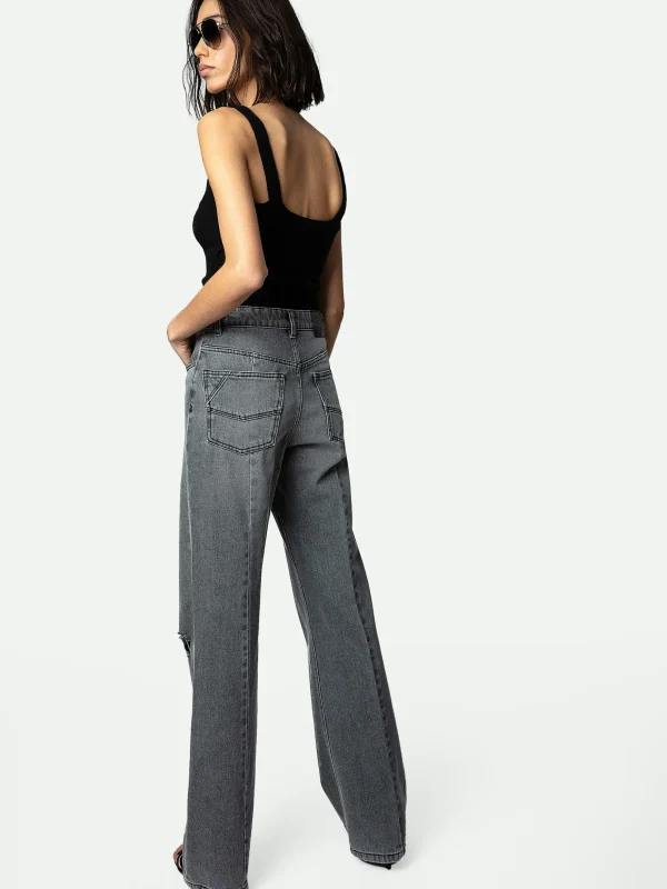 Zadig&Voltaire Evy Jeans Grey Best Sale