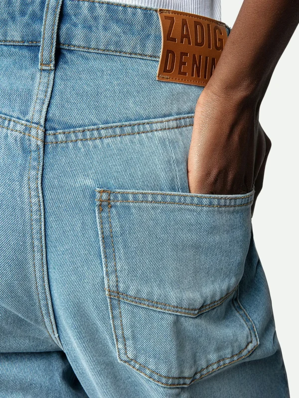 Zadig&Voltaire Evy Jeans Light blue Shop