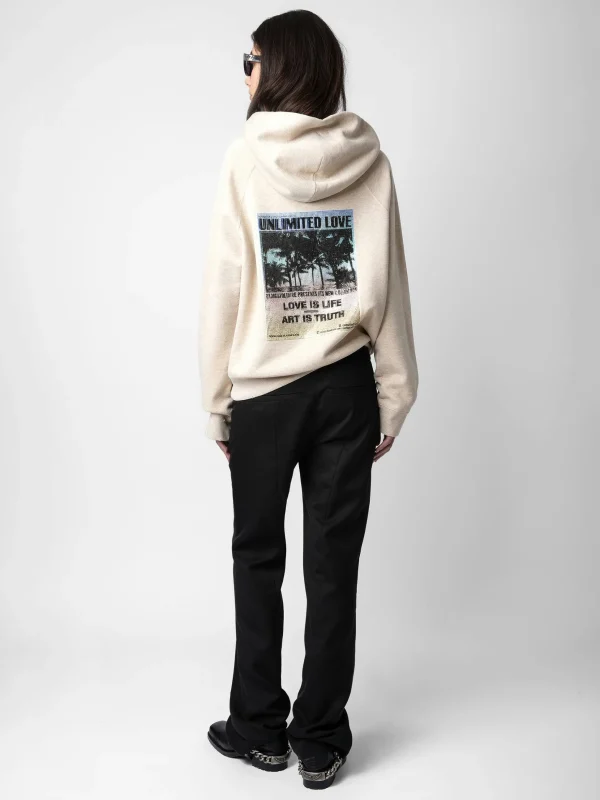 Zadig&Voltaire Georgy Photoprint Hoodie Scout Cheap