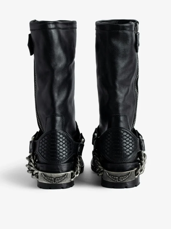 Zadig&Voltaire Igata Ankle Boots Black Hot