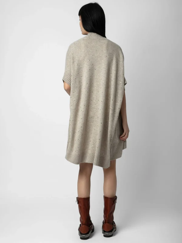 Zadig&Voltaire Indiany Cashmere Gilet Light beige Online