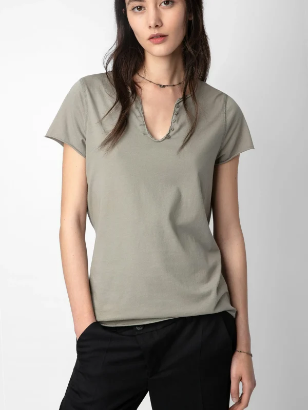 Zadig&Voltaire Insignia Henley T-shirt Trellis Shop