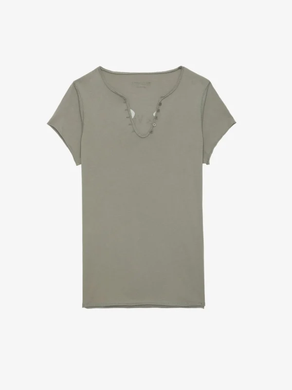 Zadig&Voltaire Insignia Henley T-shirt Trellis Shop